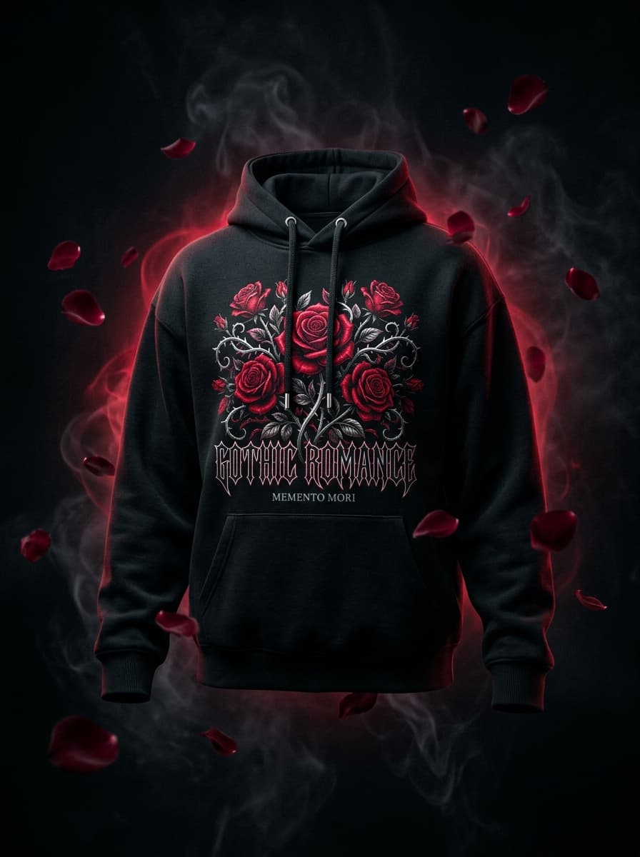 SINS & ROSES Streetwear Hoodie Merchandise